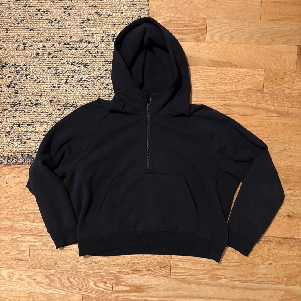 Athleta forever fleece half zip hoodie